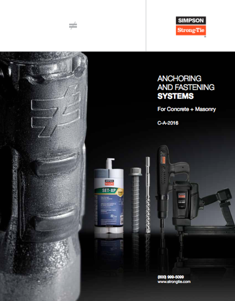 Download the Simpson Strong-Tie anchor catalog (PDF)