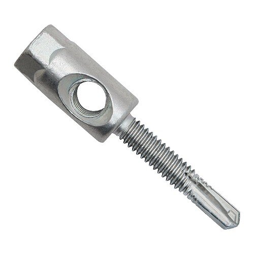 SUSPENDER(R) - Suspender threaded rod anchors are one-piece anchors featuring heads that are both end-tapped and crosstapped to permit both in-line mounting and side-mounting of threaded rod systems, eye rings and more.