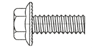 Serrated Flange Bolts