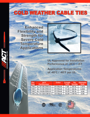 ACT Cold Weather Cable Ties