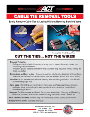 ACT Removal Tools