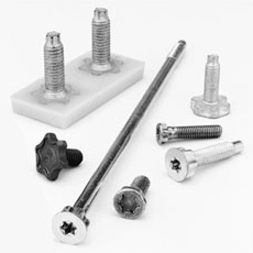 PlasTORX® Fasteners - Can be molded directly into plastic, replacing metal stamping and fastener assemblies. Engineered to provide high resistance to rotation and pull-out.