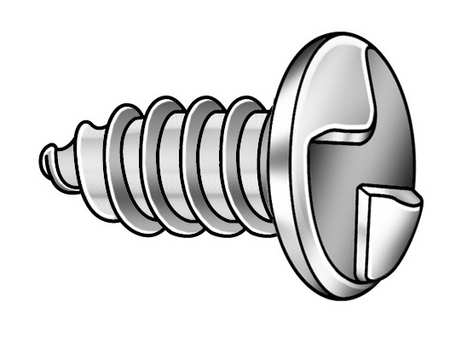 Round Head One-Way Tamper Resistant Sheet Metal Screw