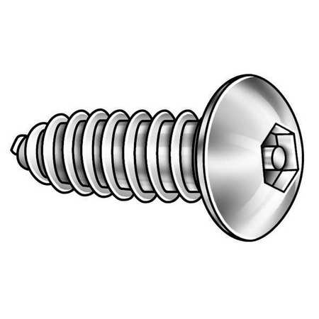 Button Head Pin-In Hex Tamper Resistant Sheet Metal Screw