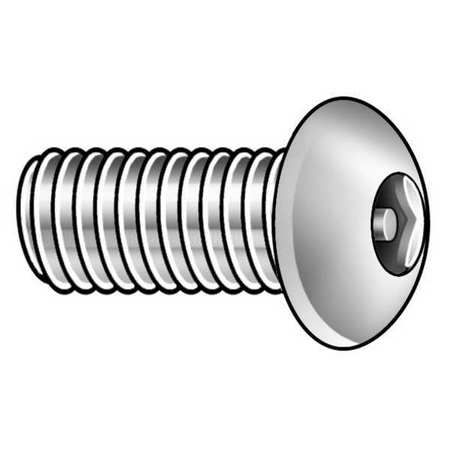 Button Head Pin-In Hex Tamper Resistant Machine Screw