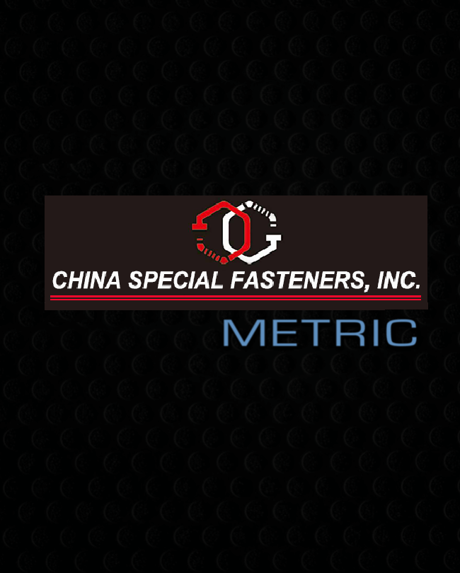 China Special Fasteners Metric Line Card